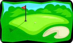 تصویر کلمه golf course