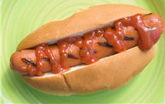 تصویر کلمه hot dog