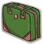 تصویر کلمه suitcase
